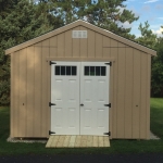 12x16 Gable with glass in the door option